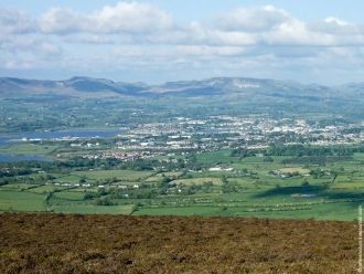 Панорама города Слайго.