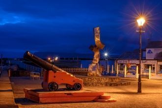 Прогулка по ночному городу Слайго. Ирлан