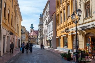 Улица города Дьёр.