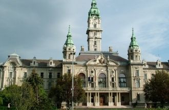 Достопримечательность города Дьёр.