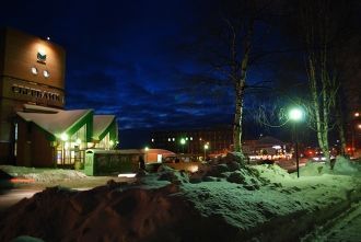 Новый Год в городе Лысьва.