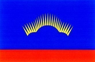 Флаг города Мурманск.