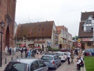 Городские жители и гости города Колобжег