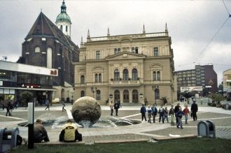 Жители и гости Опавы.