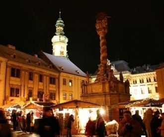 Ночной город.