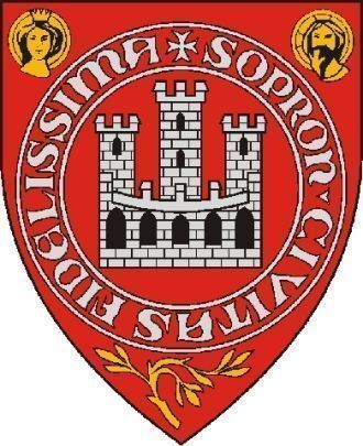 Герб города Шопрон, Венгрия.