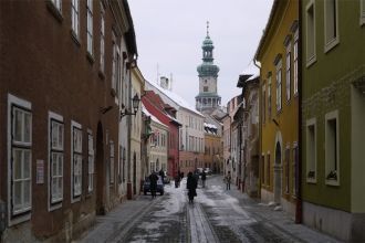 Улица города Шопрон.