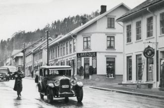 Норвегия. Йёвик. Улицы города.