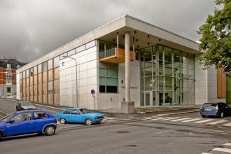 Улицы города Йёвик.