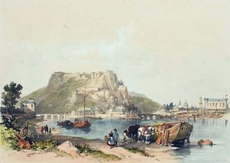 Намюр в 1838 году.