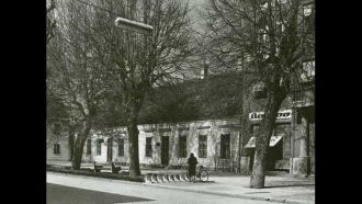 Старое фото города Мурска-Собота.