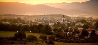 Панорама Шумперка.