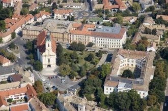 Город Сексард с высоты.