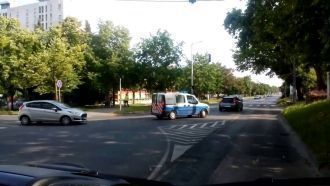 На улице города Сексард.