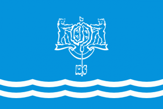 Флаг Южно-Сахалинска