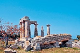 Руины древнего Коринфа.
