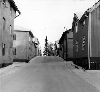 Питео. Швеция. Старые фотоснимки города.