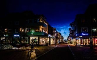 Ночь в городе Питео.