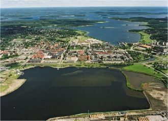 Питео с высоты.