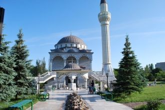 Мечеть в Приморском Парке.