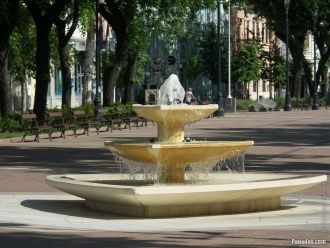 «Розовый фонтан».&nbsp;Бекешчаба, Венгри