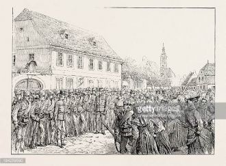 Историческое изображение Бекешчаба.