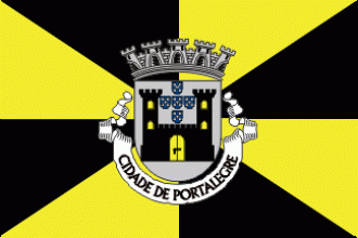 Флаг города Порталегри.