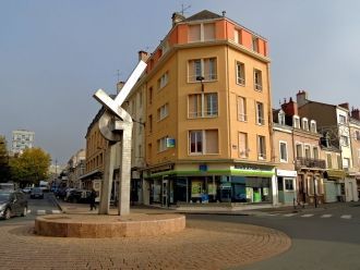 Улицы города.&nbsp;Шатору. Франция.