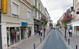 Улицы города&nbsp;Шатору. Франция.