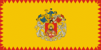 Флаг города Мишкольц.