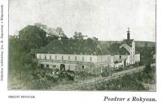 Ретро фото Рокицани.