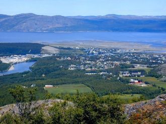 Город   Алта с высоты.