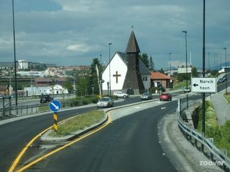 Проезжая улицами Нарвика.