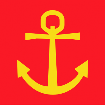 Флаг города Нарвик.