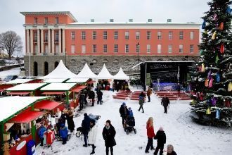 Рождество в Хёугесунне.
