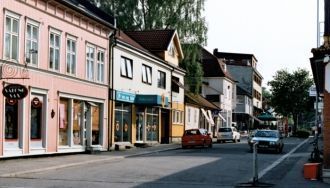 Улица Сарпсборга.