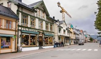 Улица Сторгата, Норвегия, Лиллехаммер.