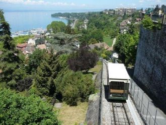 Фуникулёр города&nbsp;Тонон-ле-Бен.