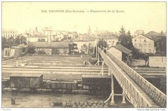 Старое фото Тонон-ле-Бена.