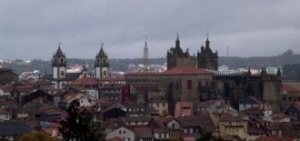 Вид с высоты на Визеу