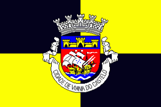 Флаг города Виана-ду-Каштелу.