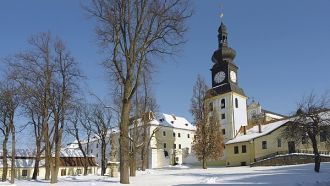 Зимний Ждяр-над-Сазавоу.&nbsp;