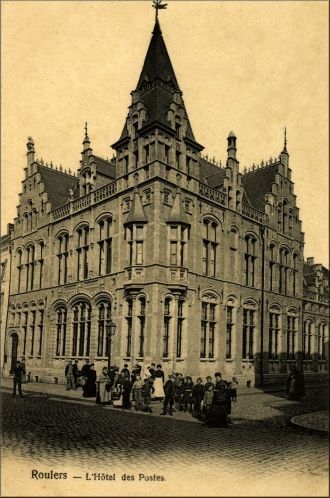 Старые фото города Руселаре.