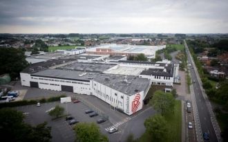 Панорама города Руселаре.