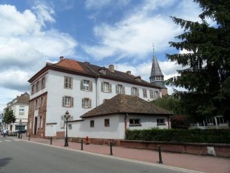 Улицы французского города Агно.