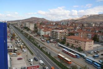 Малатья с высоты.