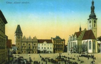 Табор, Главная площадь, 1911 г.