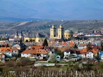 Вид на город Эгер.