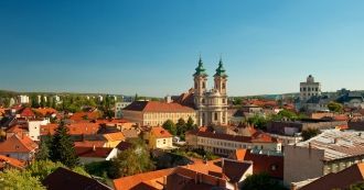 Город Эгер, Венгрия.