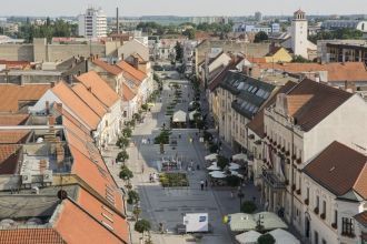 Вид на город&nbsp;Трнаву.